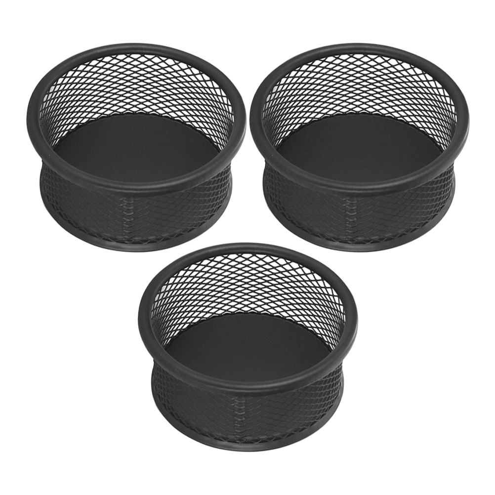 Paper Basket Mesh - 3 cestos organizadores de mesa em