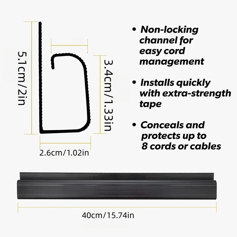 Bandeja Organizadora de Fios A - Cable Tray Under Desk avaliação e preço