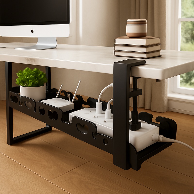 Bandeja de Metal para Cabos So - Cable Tray Under Desk avaliação e preço