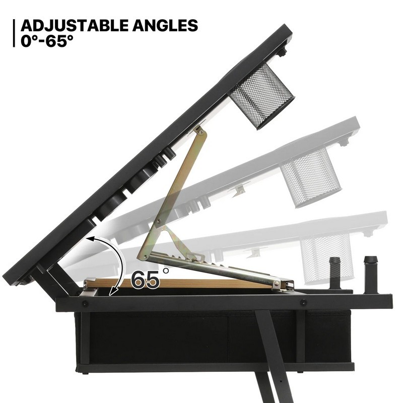 Mesa de Desenho com Altura Aju - Office Furniture Brand avaliação e preço