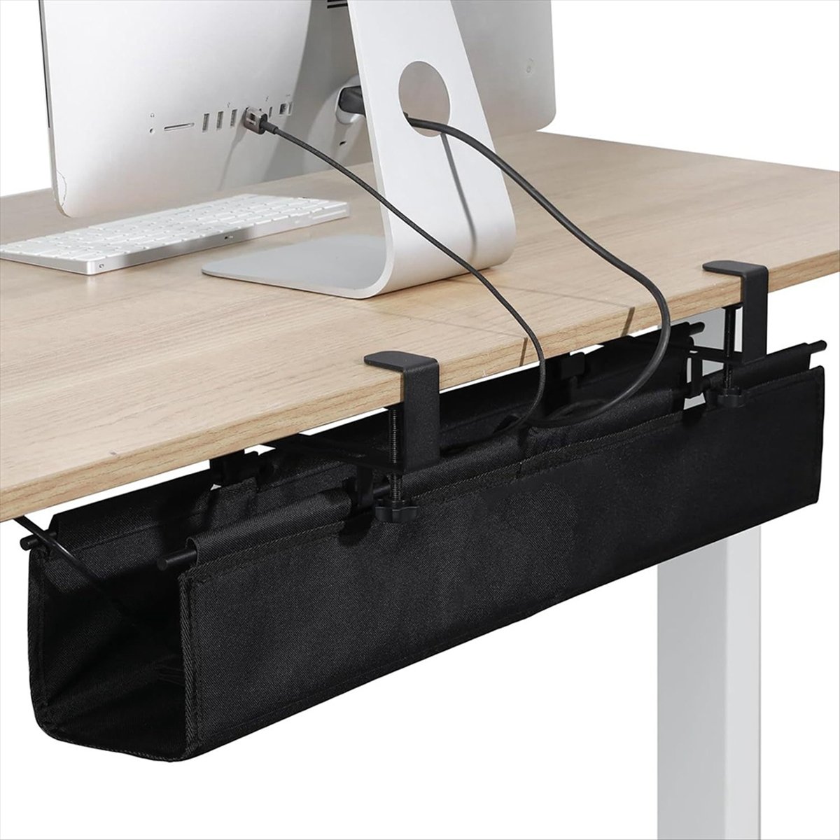 Bandeja de gerenciamento de ca - Cable Tray Under Desk avaliação e preço