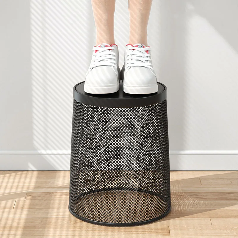 Lixeira de Metal Resistente a  - Paper Basket Mesh avaliação e preço