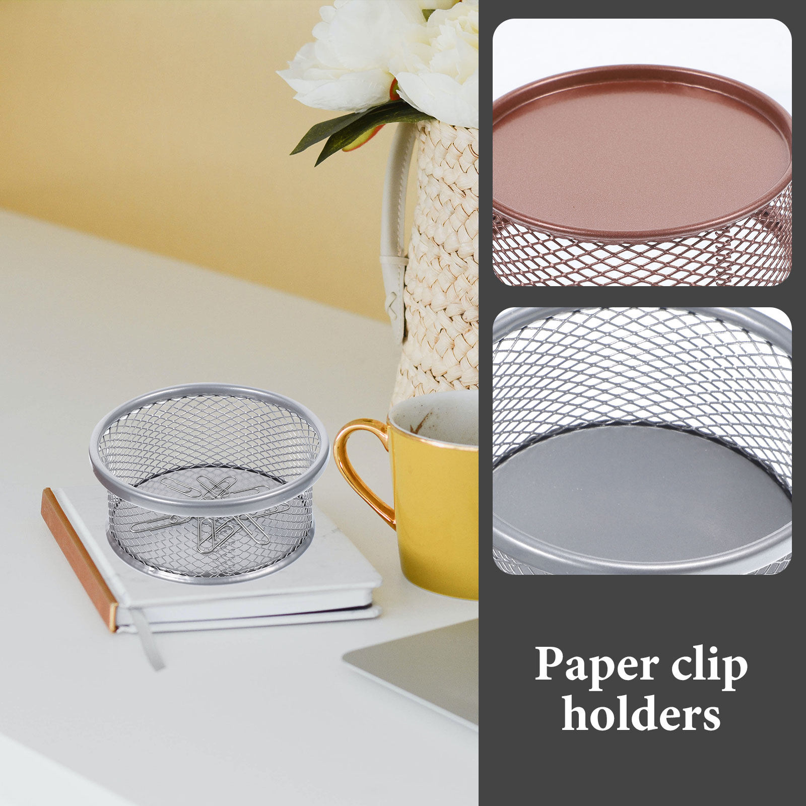 2 unidades de suporte metálico - Paper Basket Mesh avaliação e preço